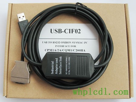 供应USB-CIF02欧姆龙 PLC编程电缆